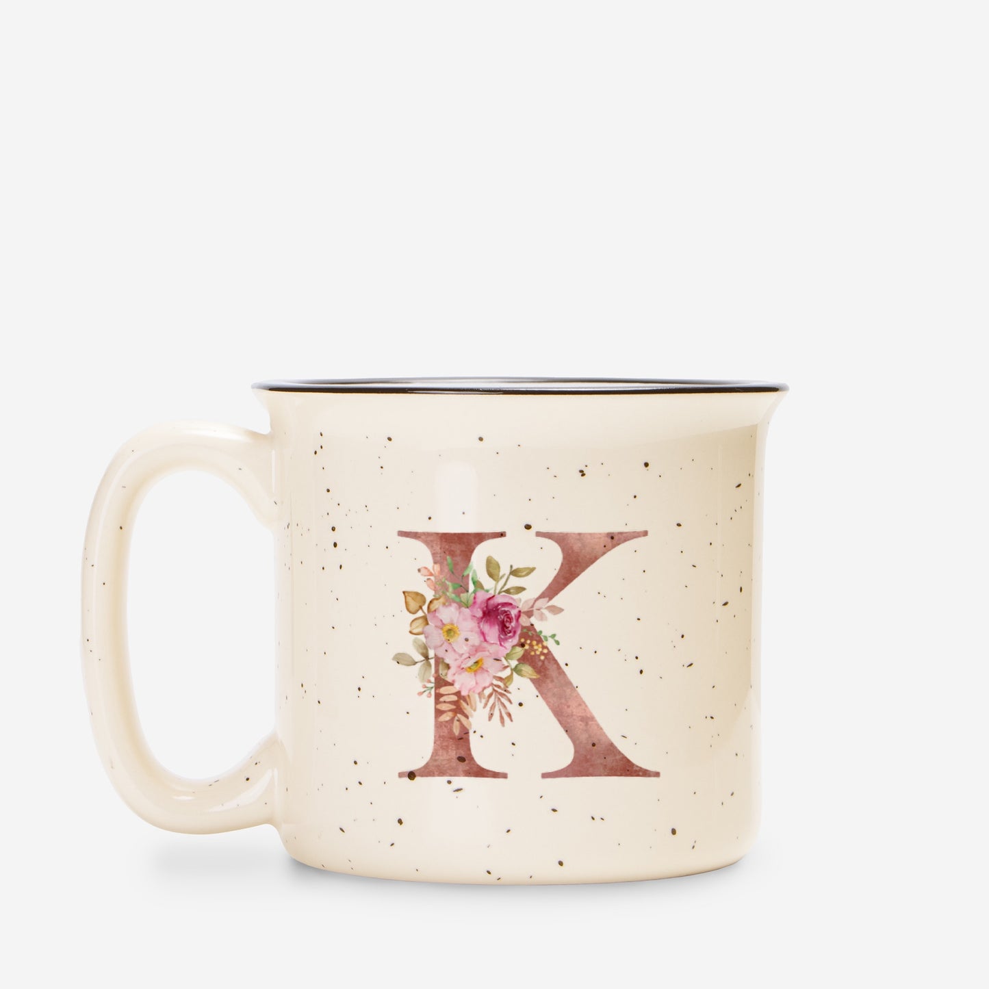 Blossom & Bloom Initial Camping Mug 13oz
