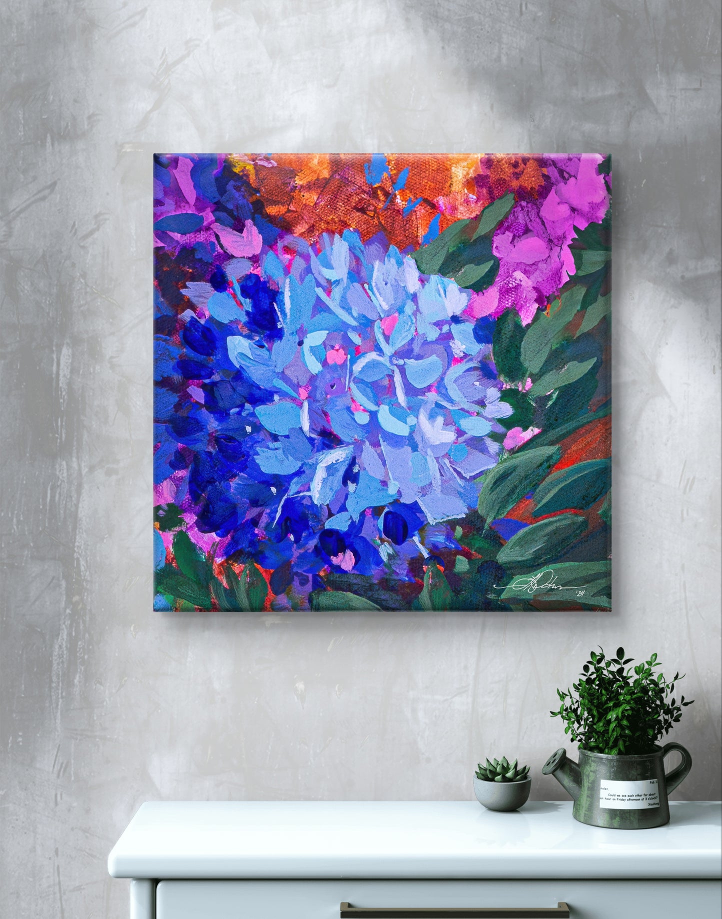 Abundant Grace Fine Art Canvas Print
