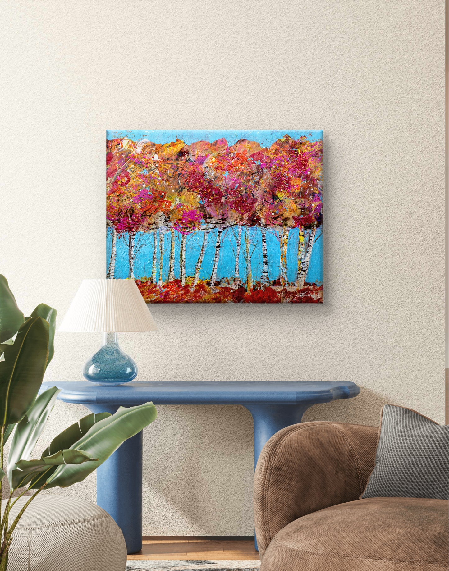 Radiance of Autumn Fine Art Canvas Print