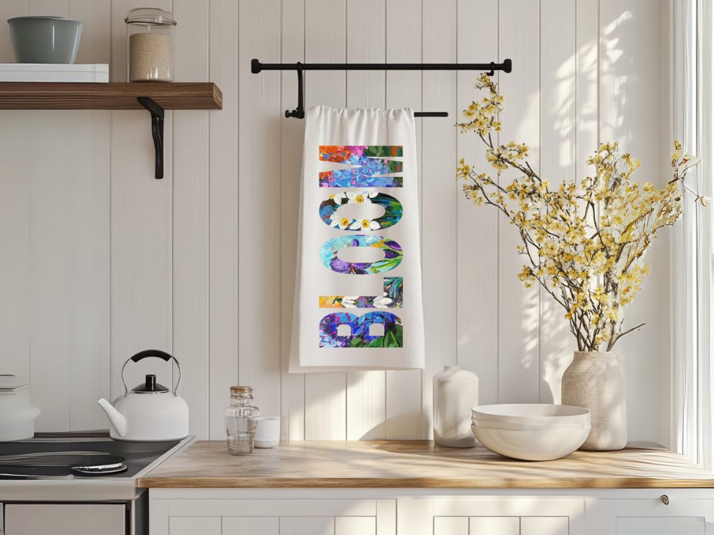 Bloom Tea Towel