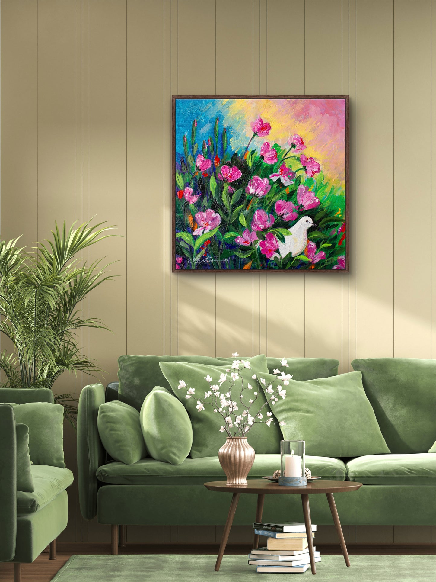 Winter is Past Fine Art Canvas Print