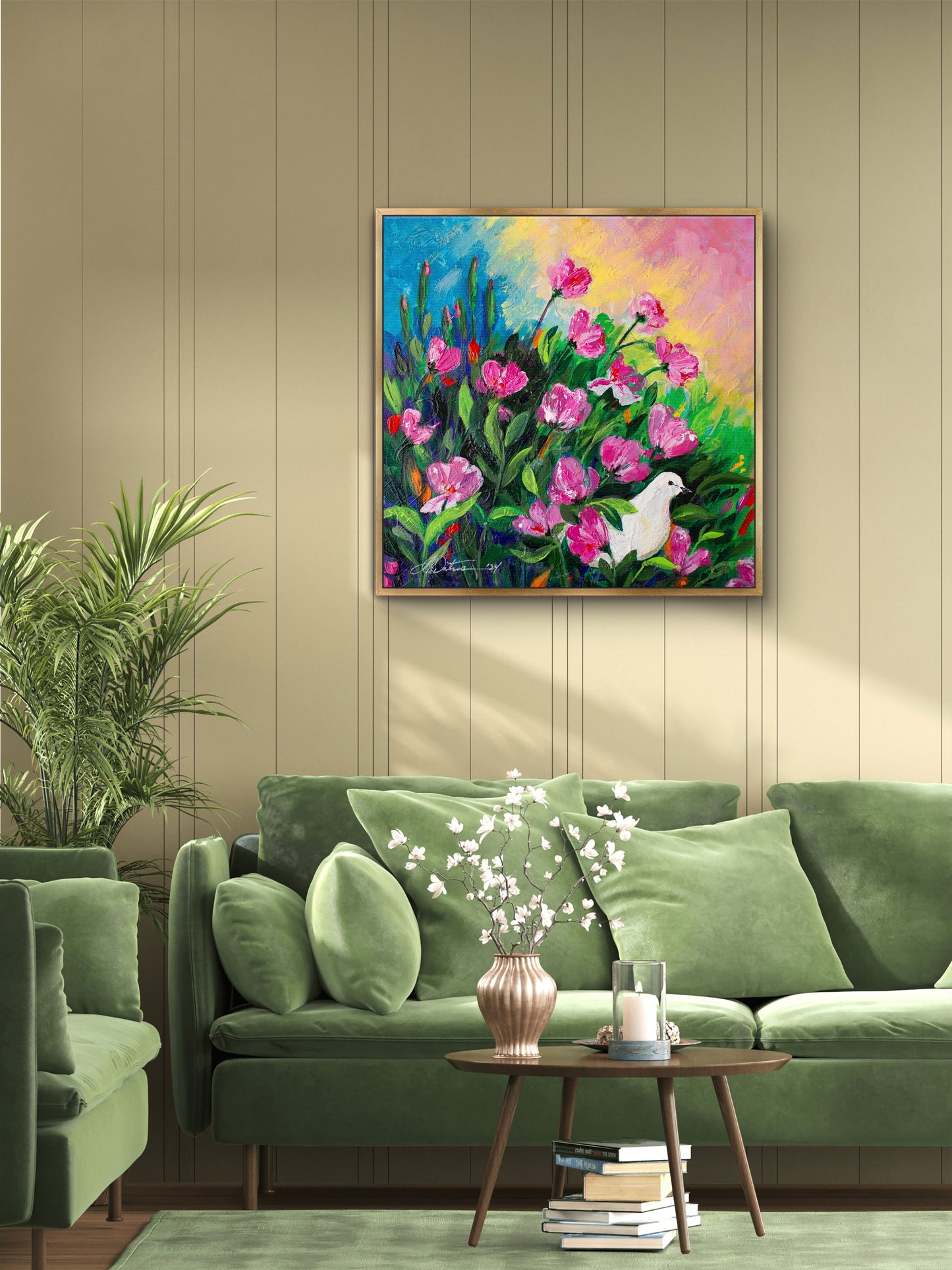 Winter is Past Fine Art Canvas Print