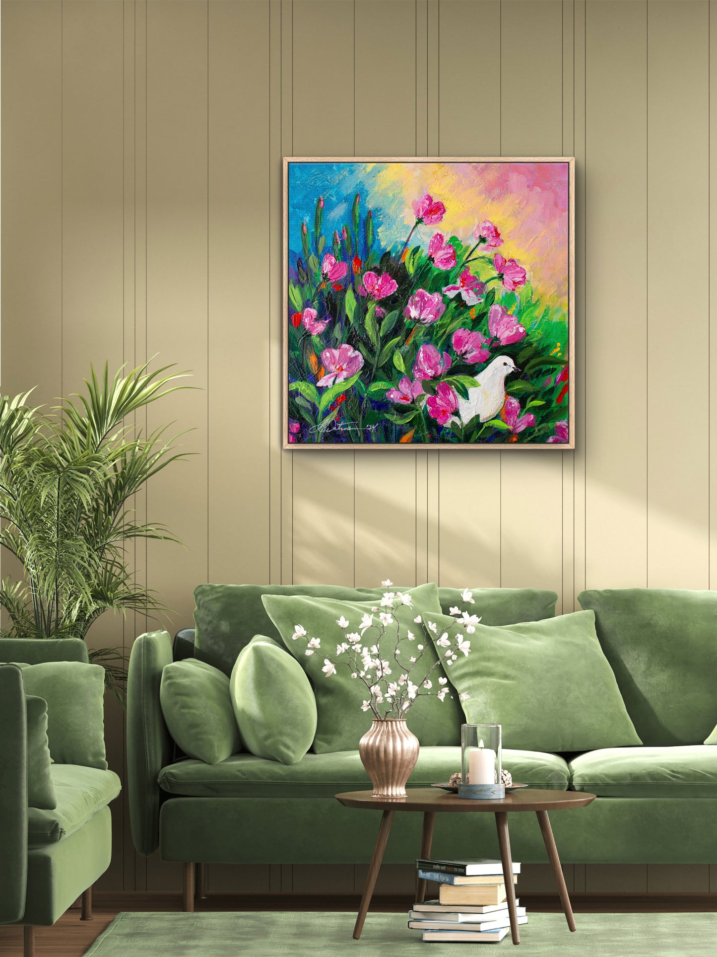 Winter is Past Fine Art Canvas Print