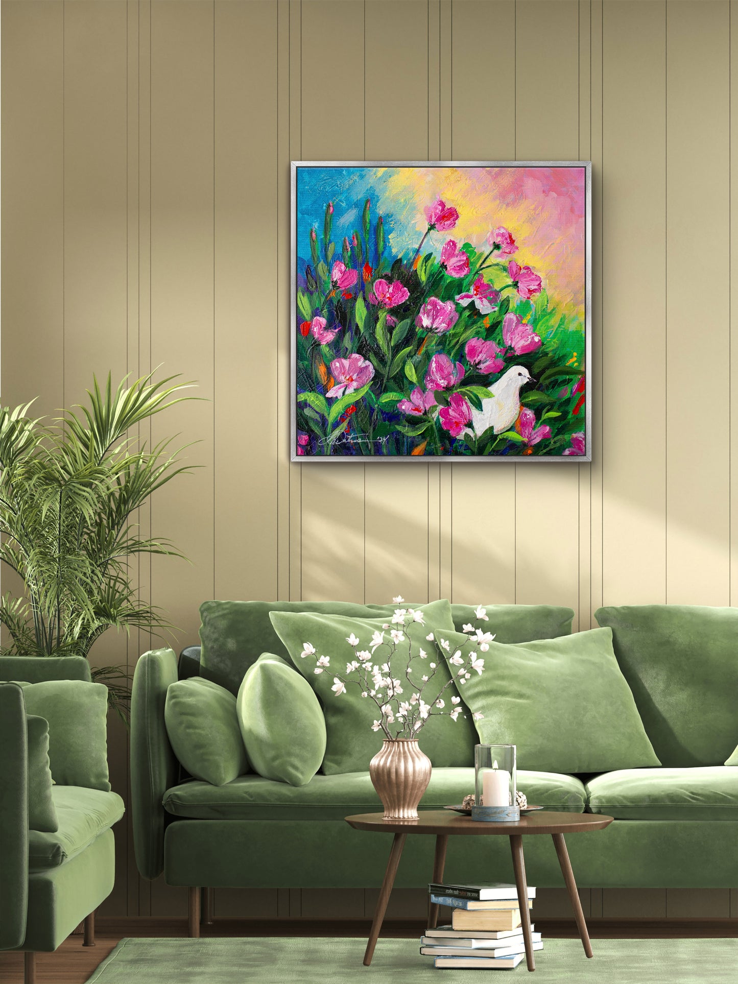 Winter is Past Fine Art Canvas Print