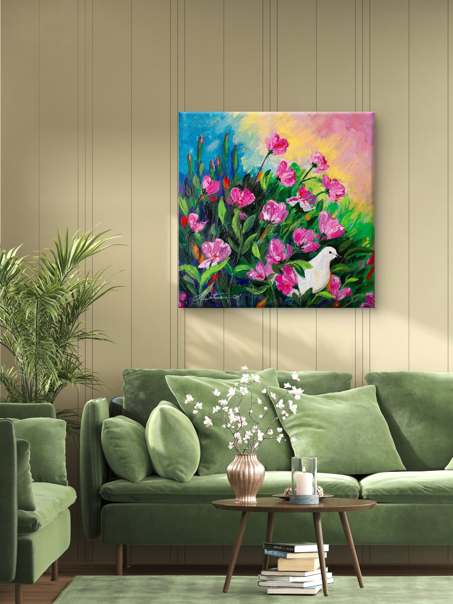 Winter is Past Fine Art Canvas Print