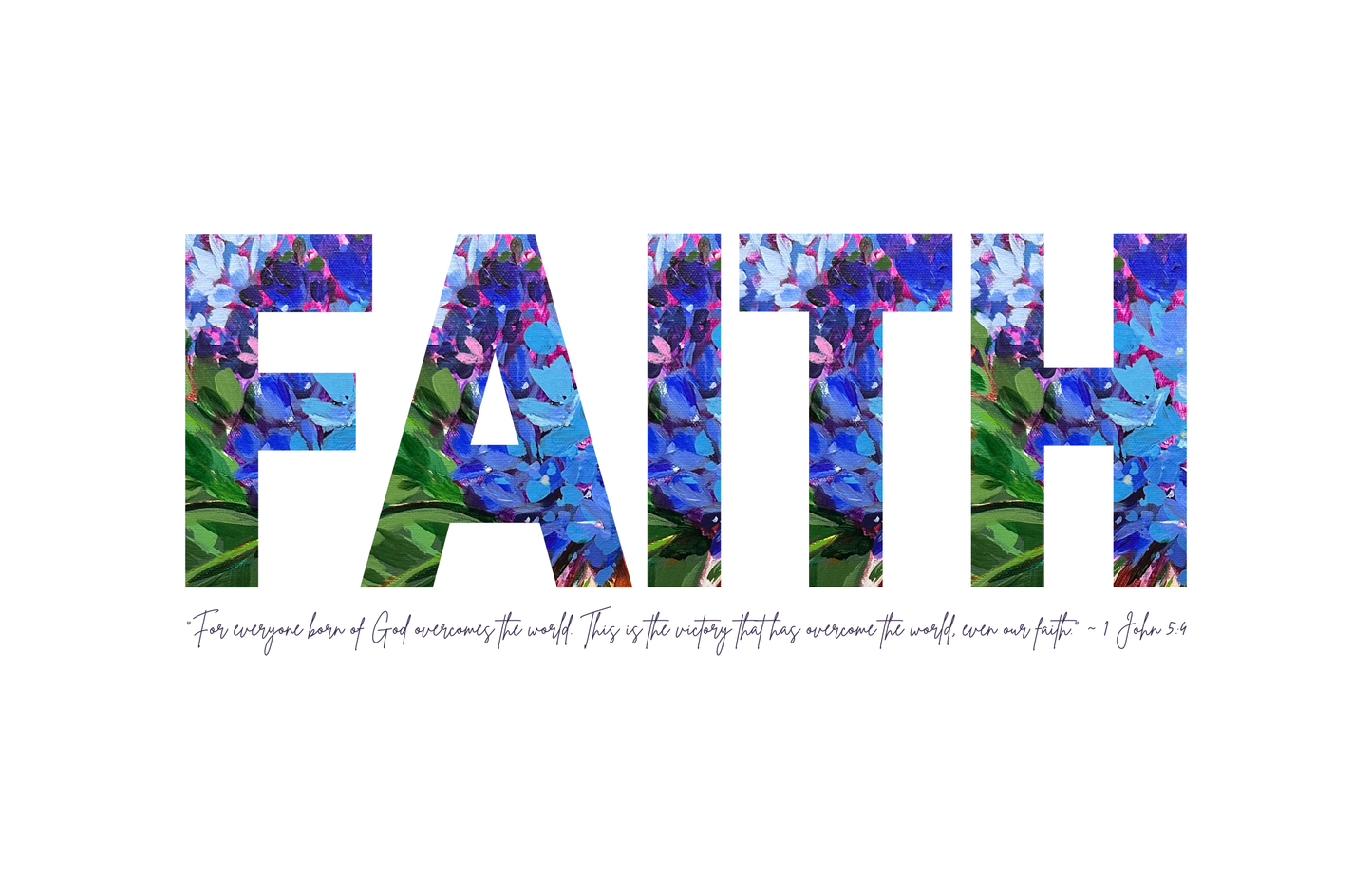 Faith 15oz White Glossy Mug