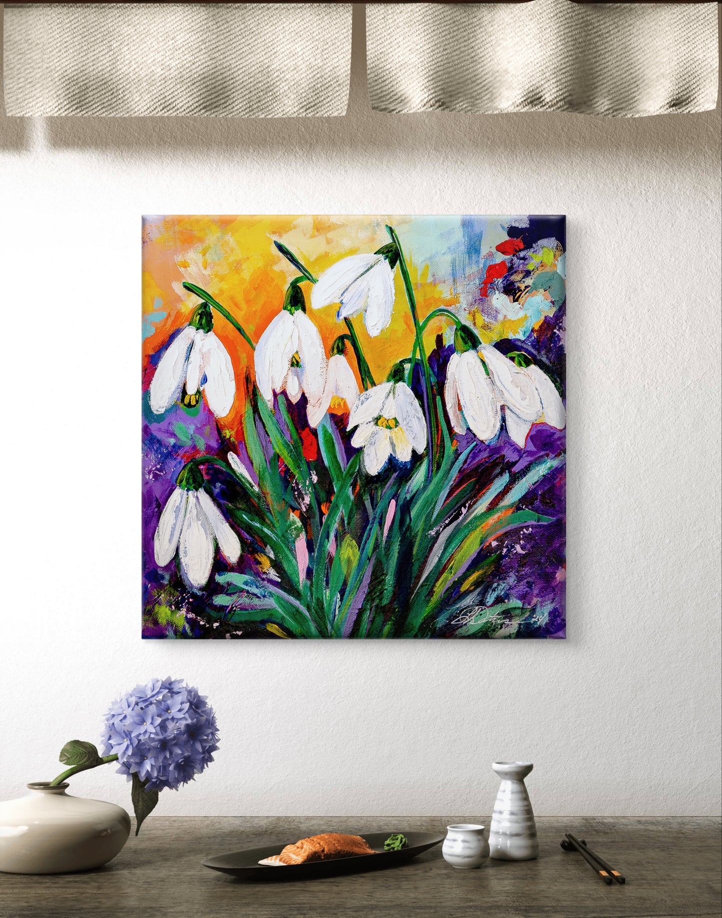 Hope in Bloom - Original Acrylic