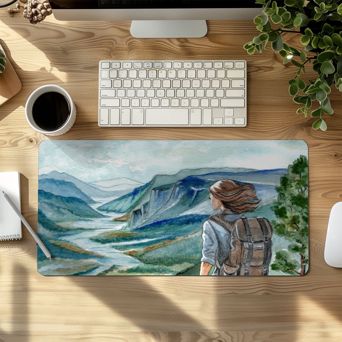 The Journey Path Desk Pad