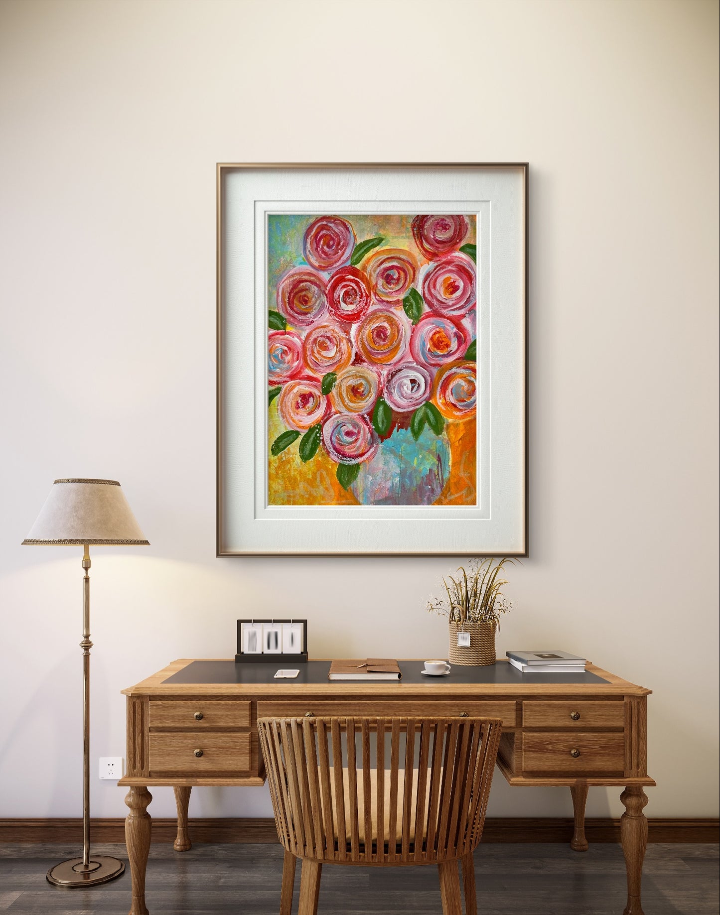 Joyful Blooms Fine Art Giclée Print