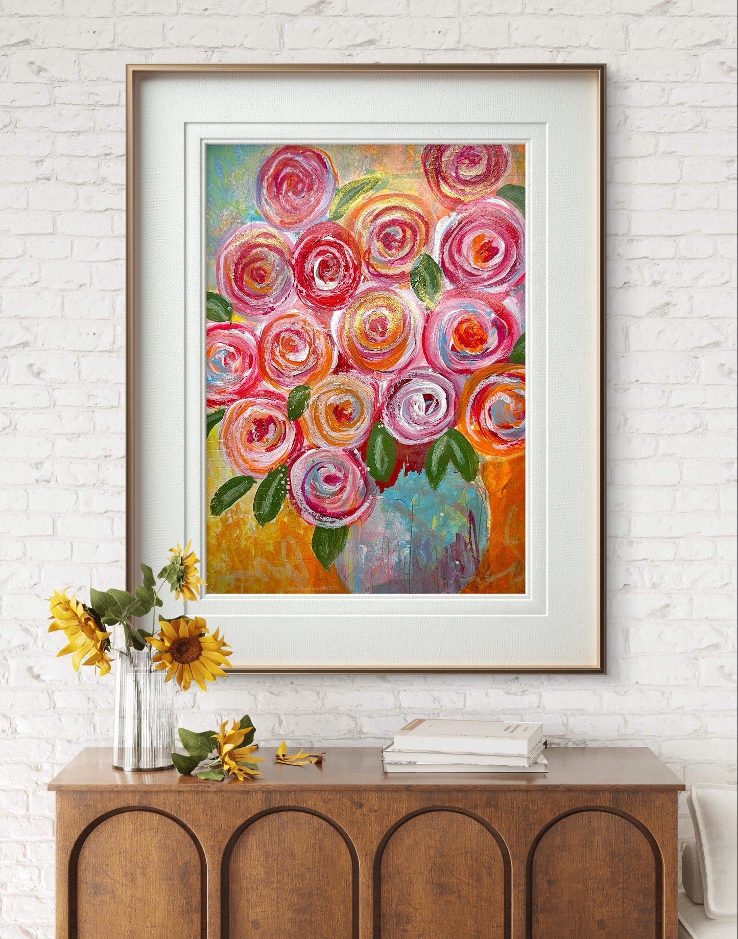 Joyful Blooms Fine Art Giclée Print