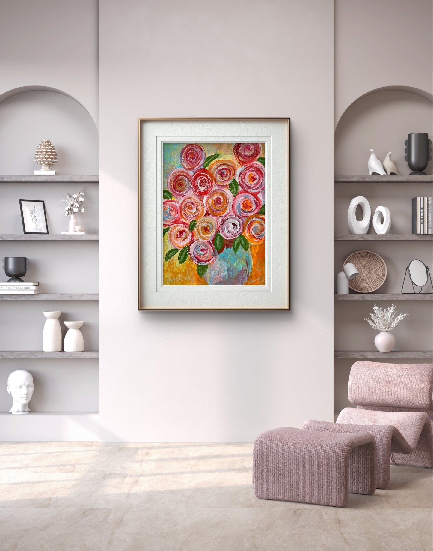 Joyful Blooms Fine Art Giclée Print