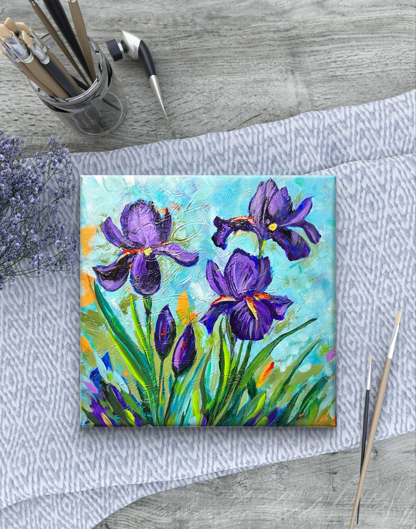 Strength, Dignity and Grace - Original Acrylic