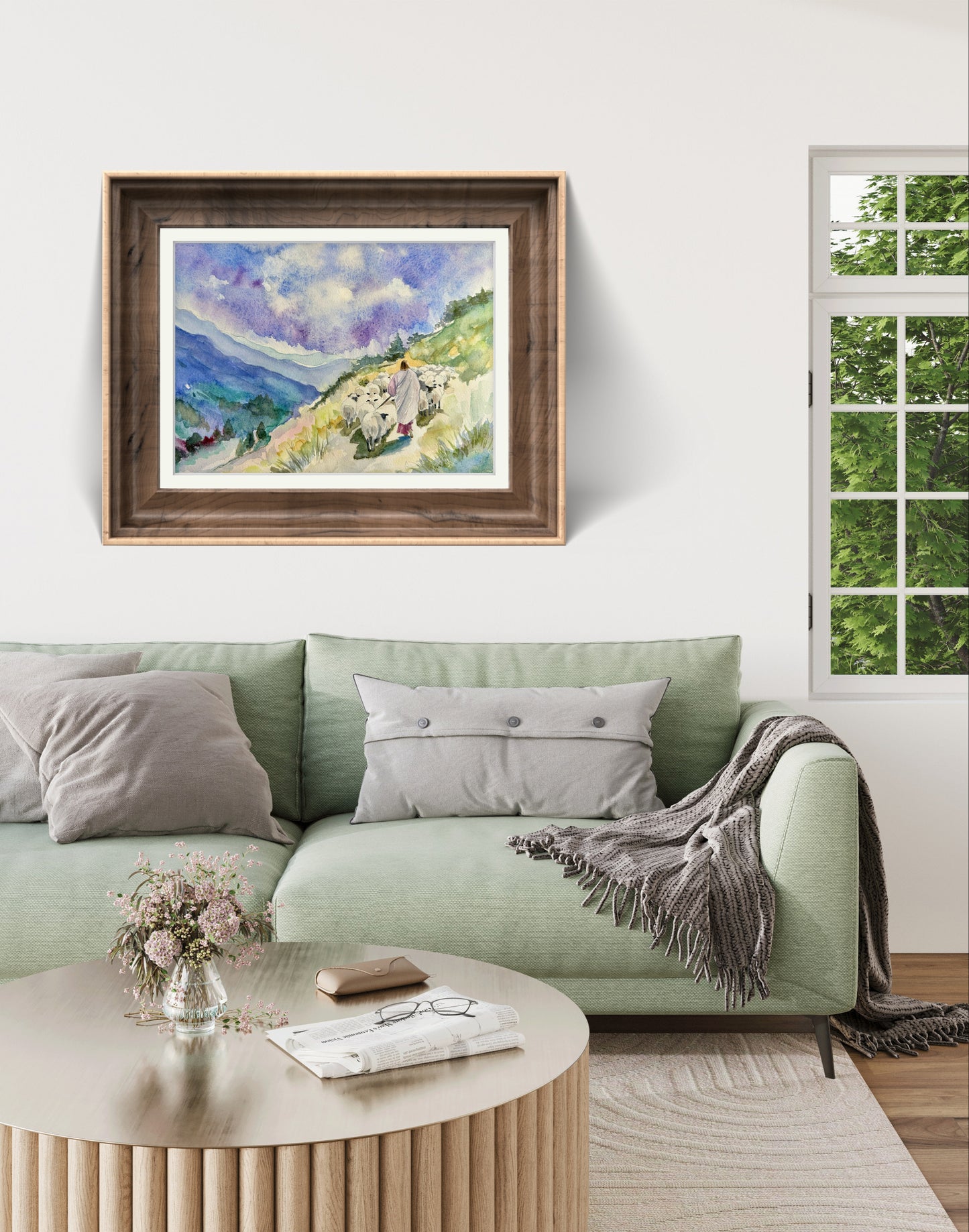 The Good Shepherd Fine Art Giclée Print