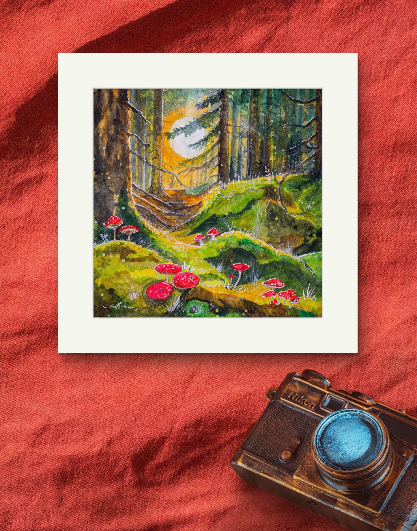 Whispering Woods - Original Watercolor