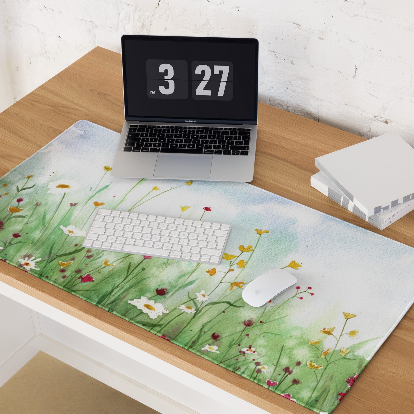 Wildflower Meadow Desk Pad
