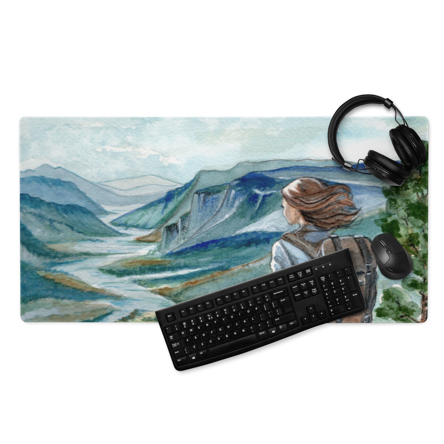 The Journey Path Desk Pad