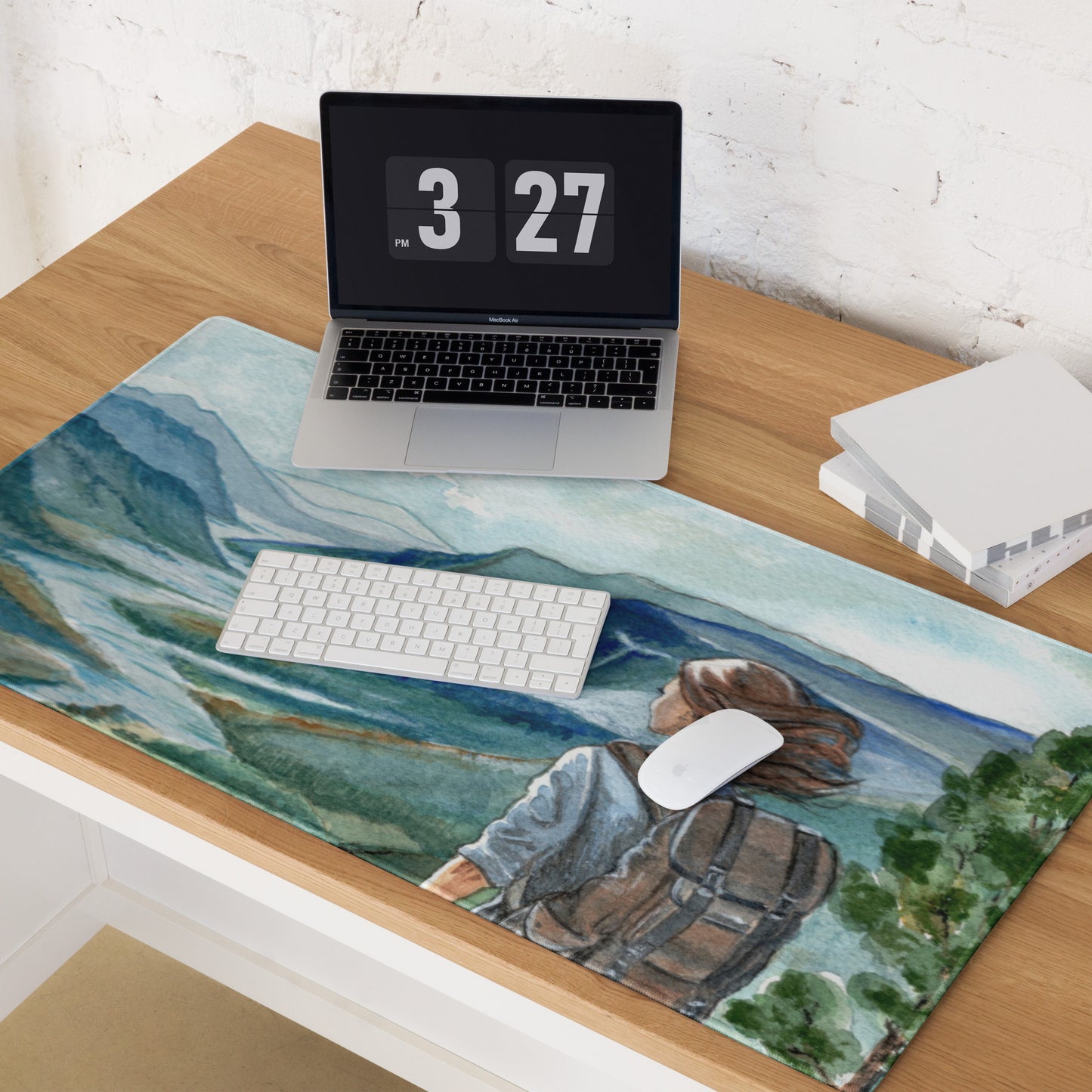 The Journey Path Desk Pad