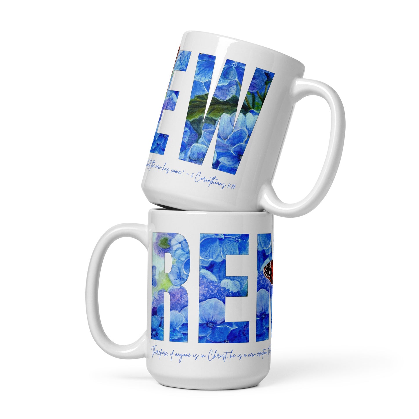 Renew 15oz White Glossy Mug