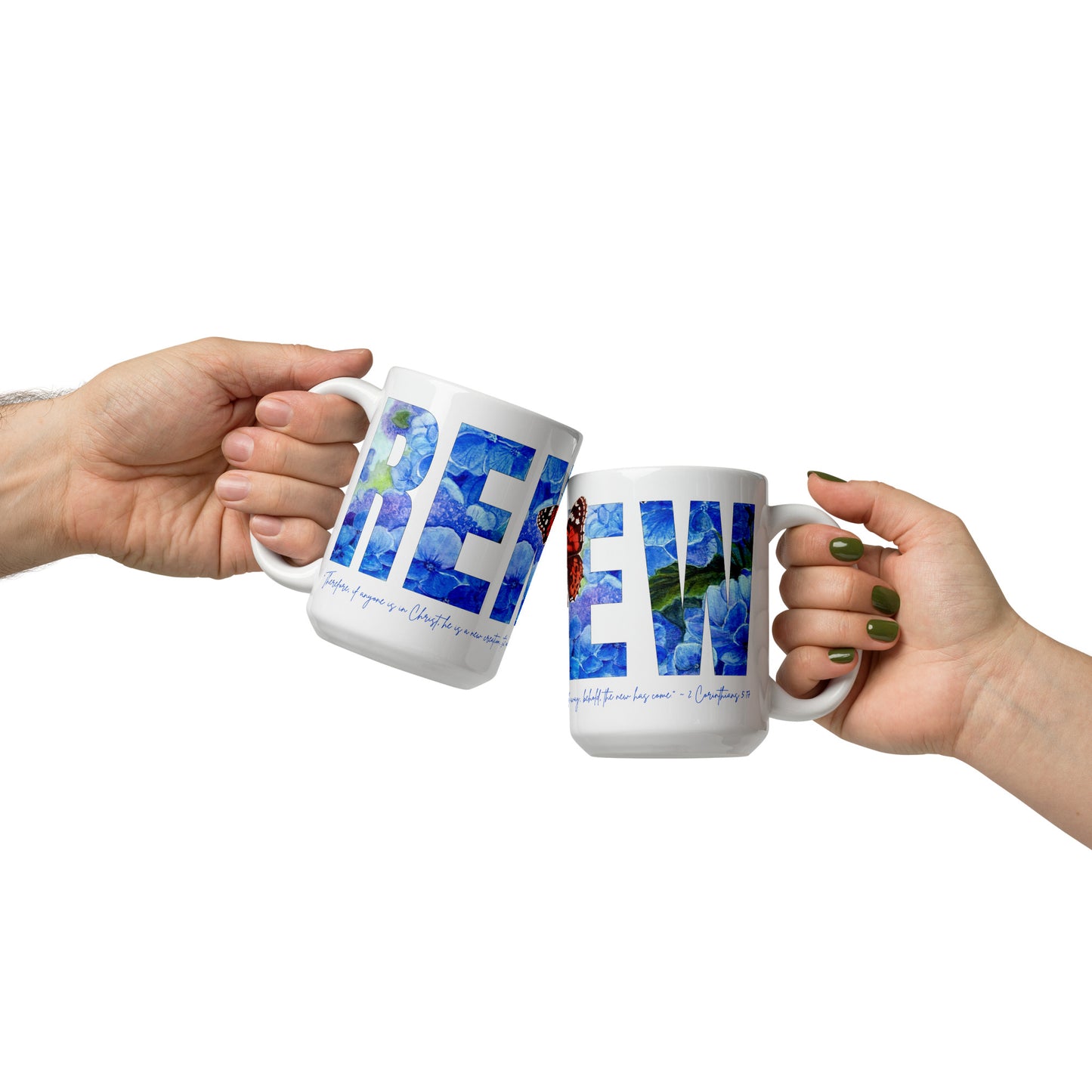 Renew 15oz White Glossy Mug