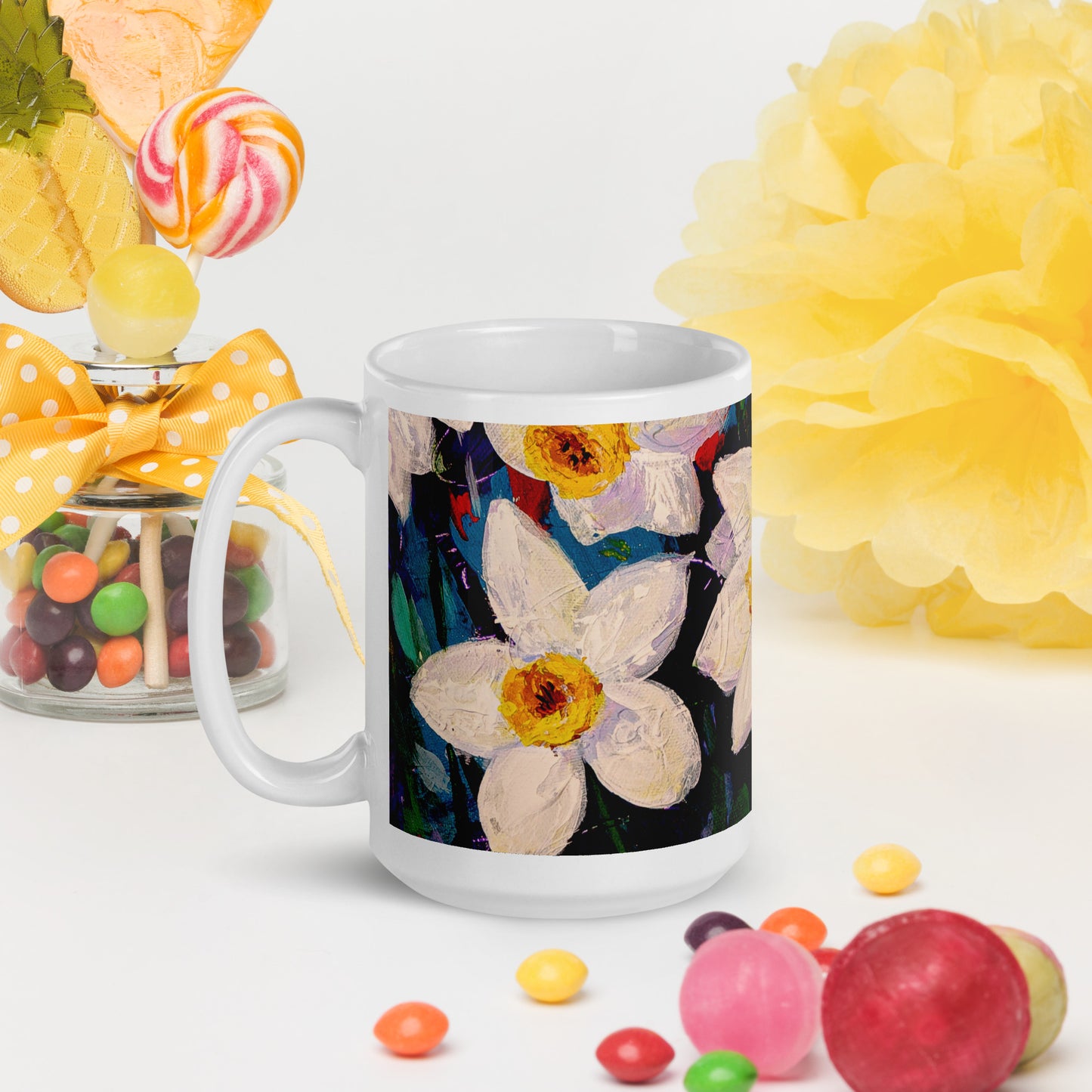 Light of Glory 15oz White Glossy Mug