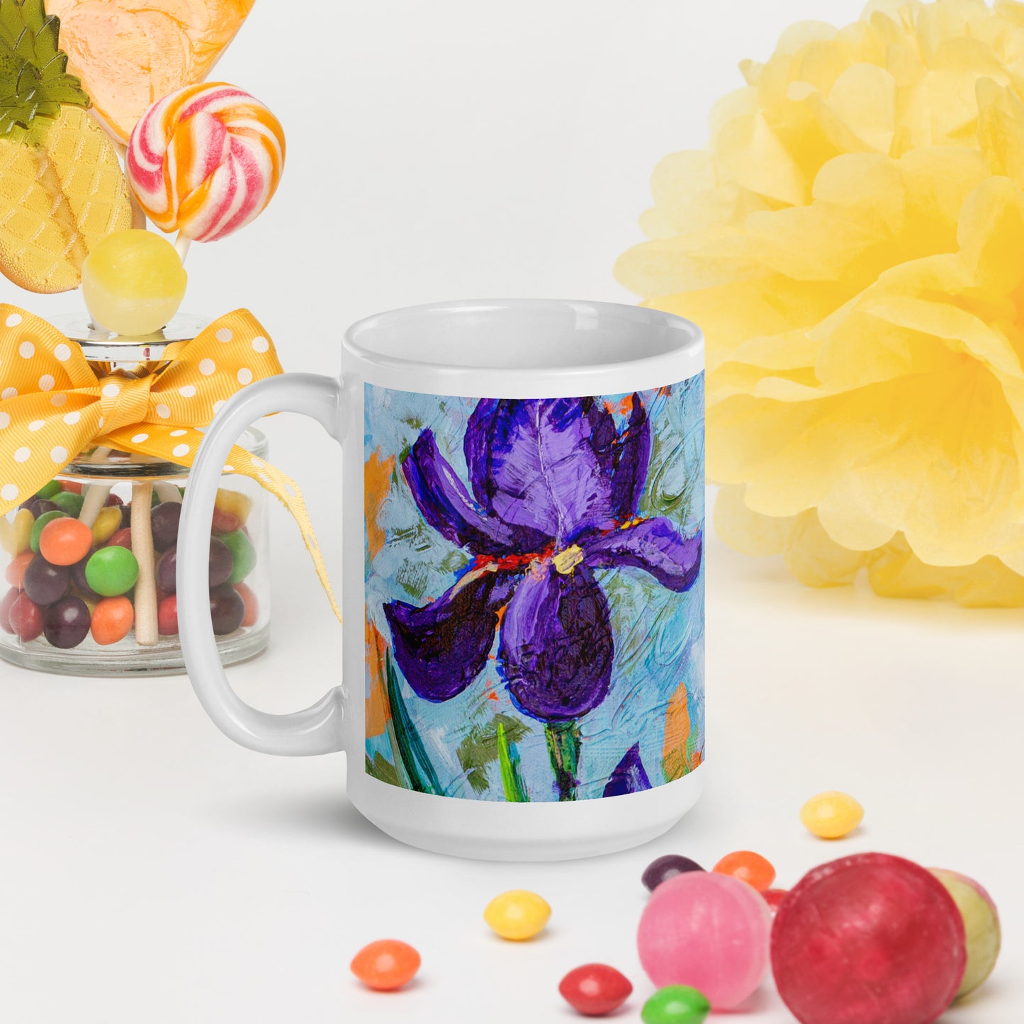 Strength, Dignity and Grace 15oz White Glossy Mug