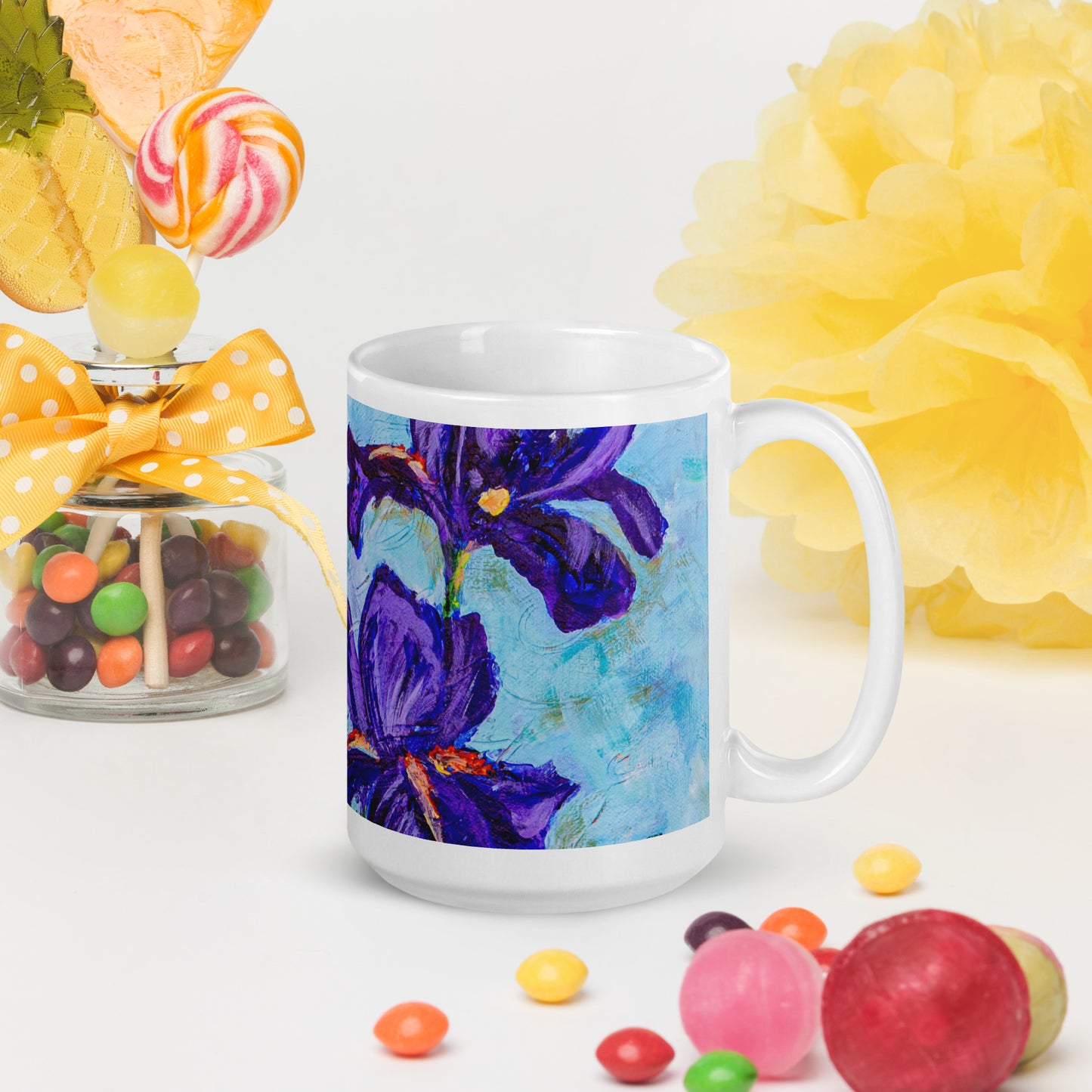 Strength, Dignity and Grace 15oz White Glossy Mug