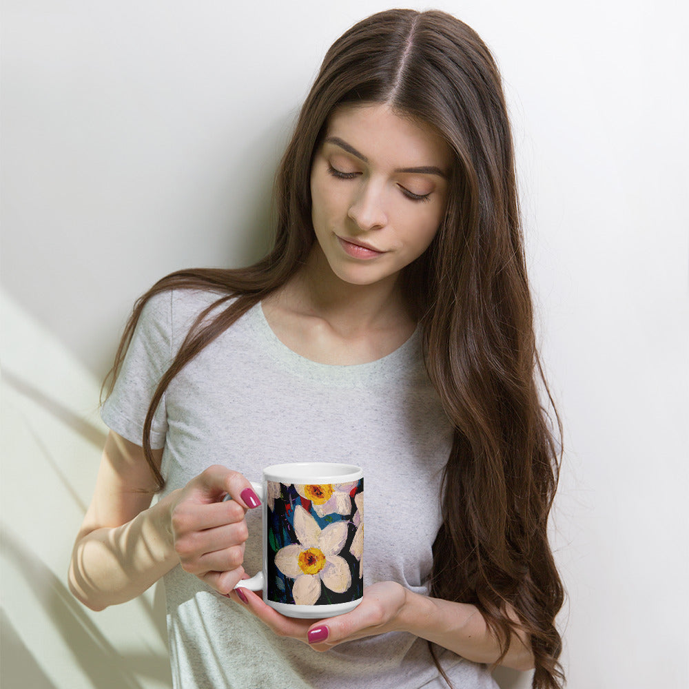 Light of Glory 15oz White Glossy Mug