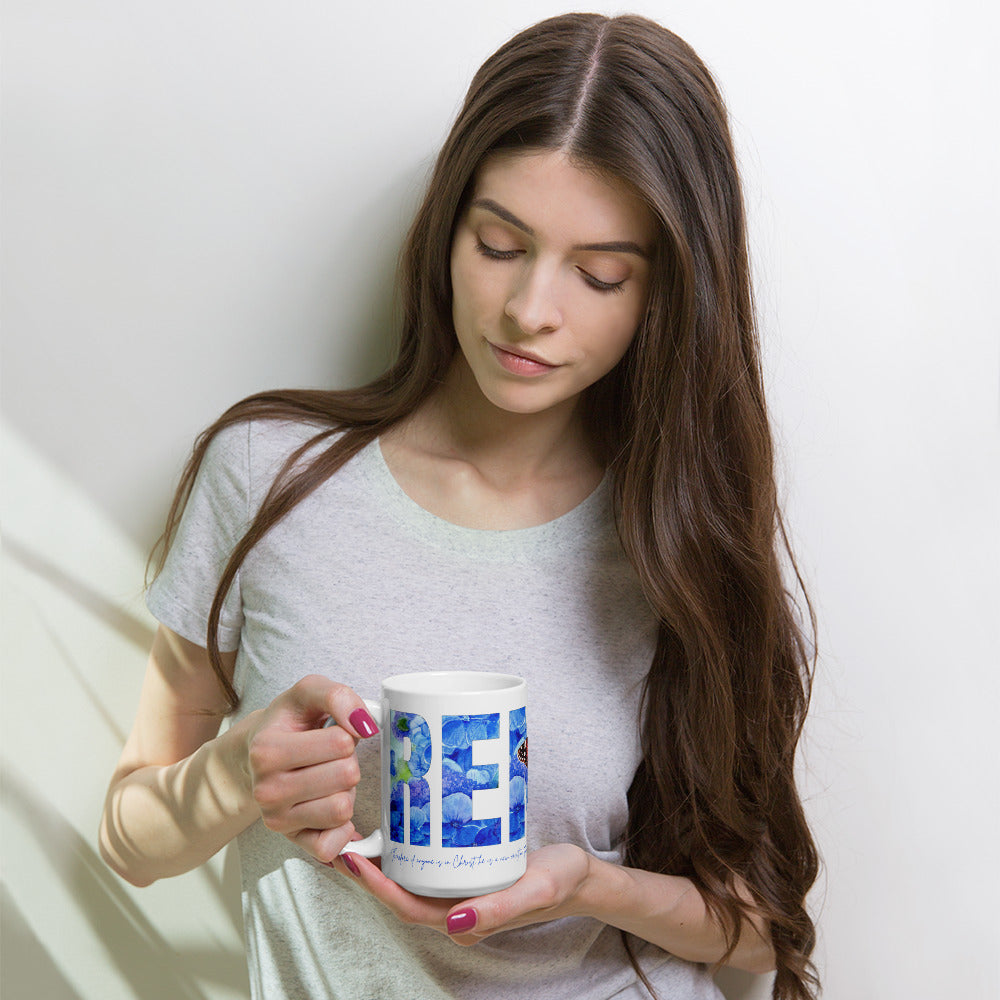 Renew 15oz White Glossy Mug
