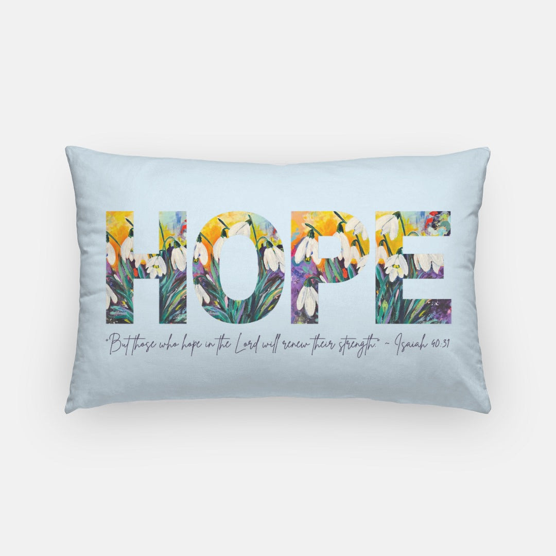 Hope Artisan Lumbar Pillow Case