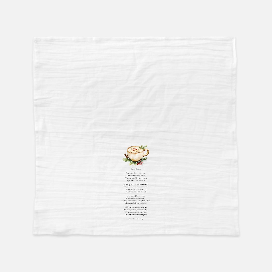 Cup of Comfort Tea Towel