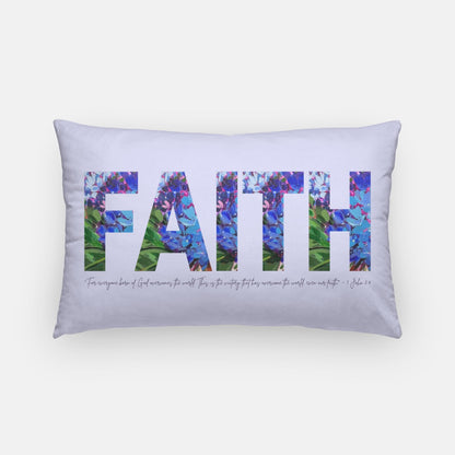 Faith Artisan Lumbar Pillow Case