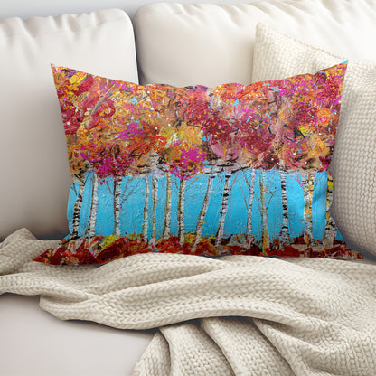 Autumn Bliss Artisan Lumbar Pillow Case