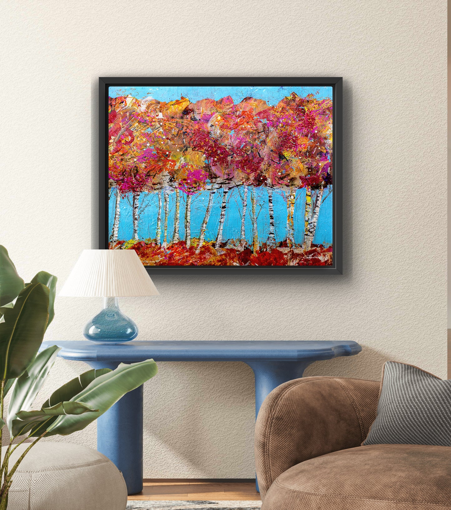 Radiance of Autumn Fine Art Canvas Print