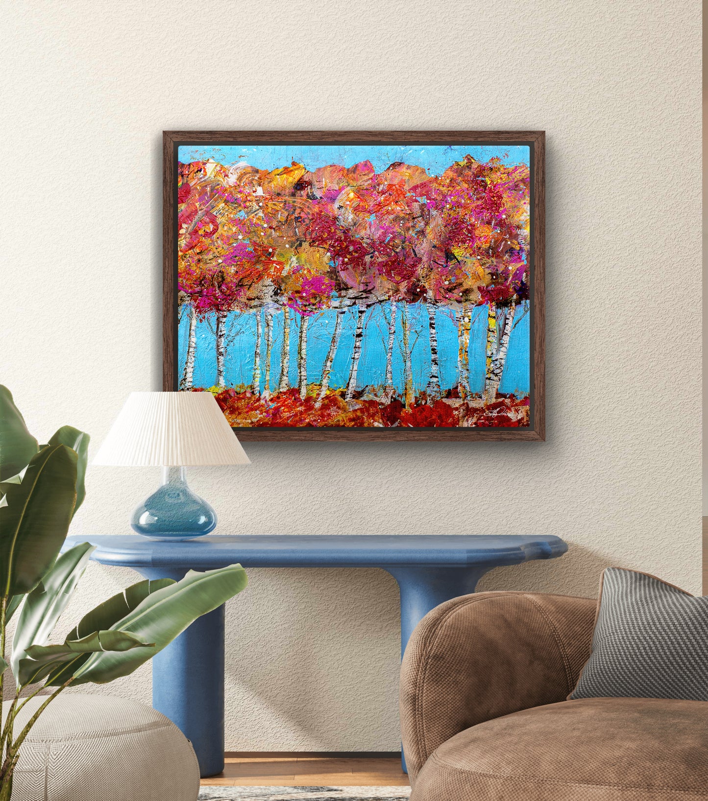 Radiance of Autumn Fine Art Canvas Print