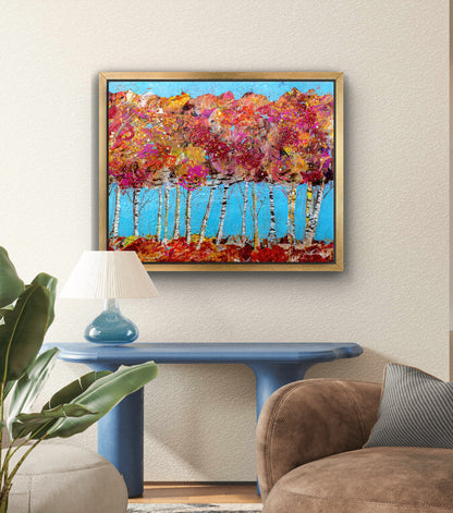 Radiance of Autumn Fine Art Canvas Print