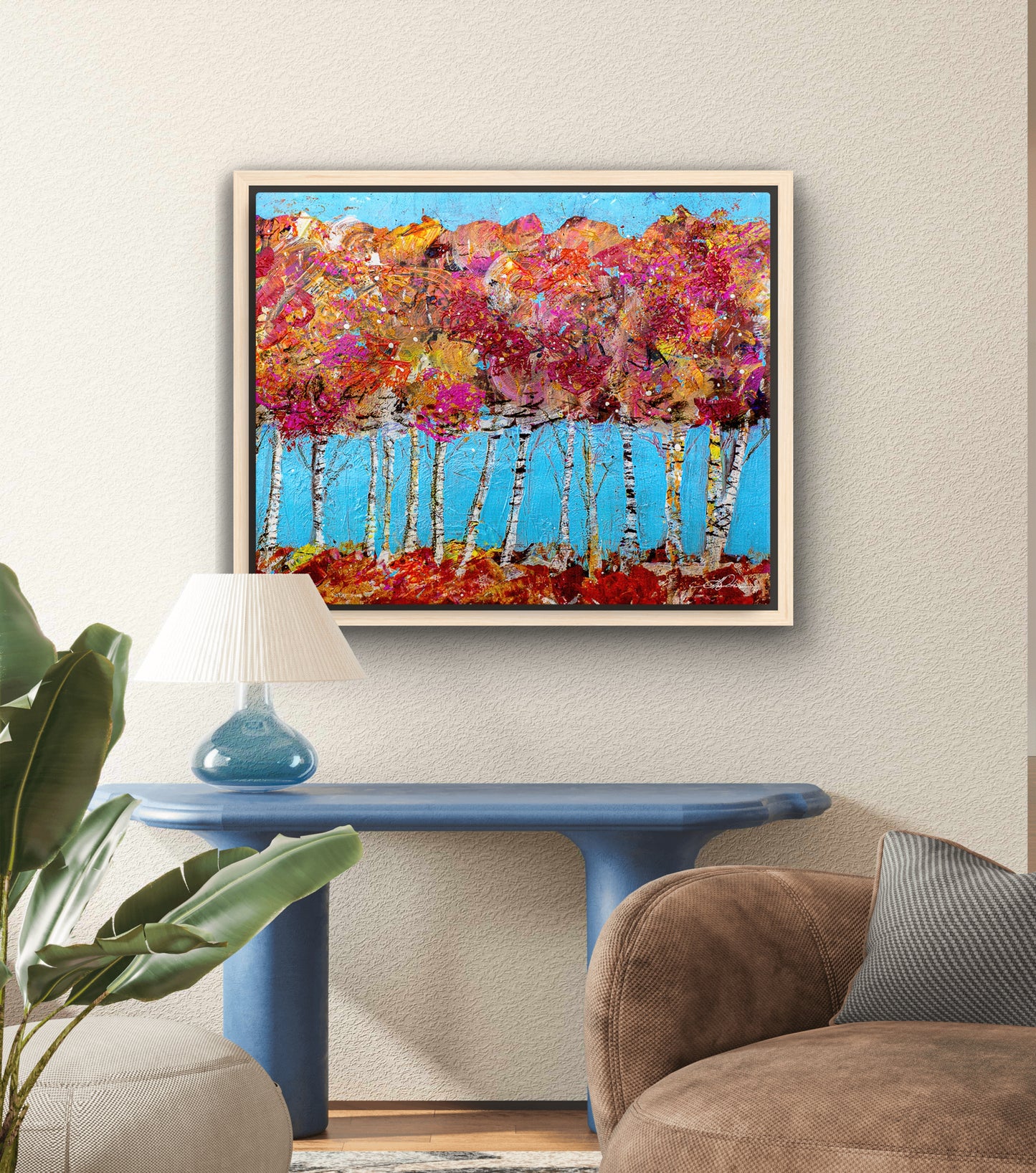 Radiance of Autumn Fine Art Canvas Print