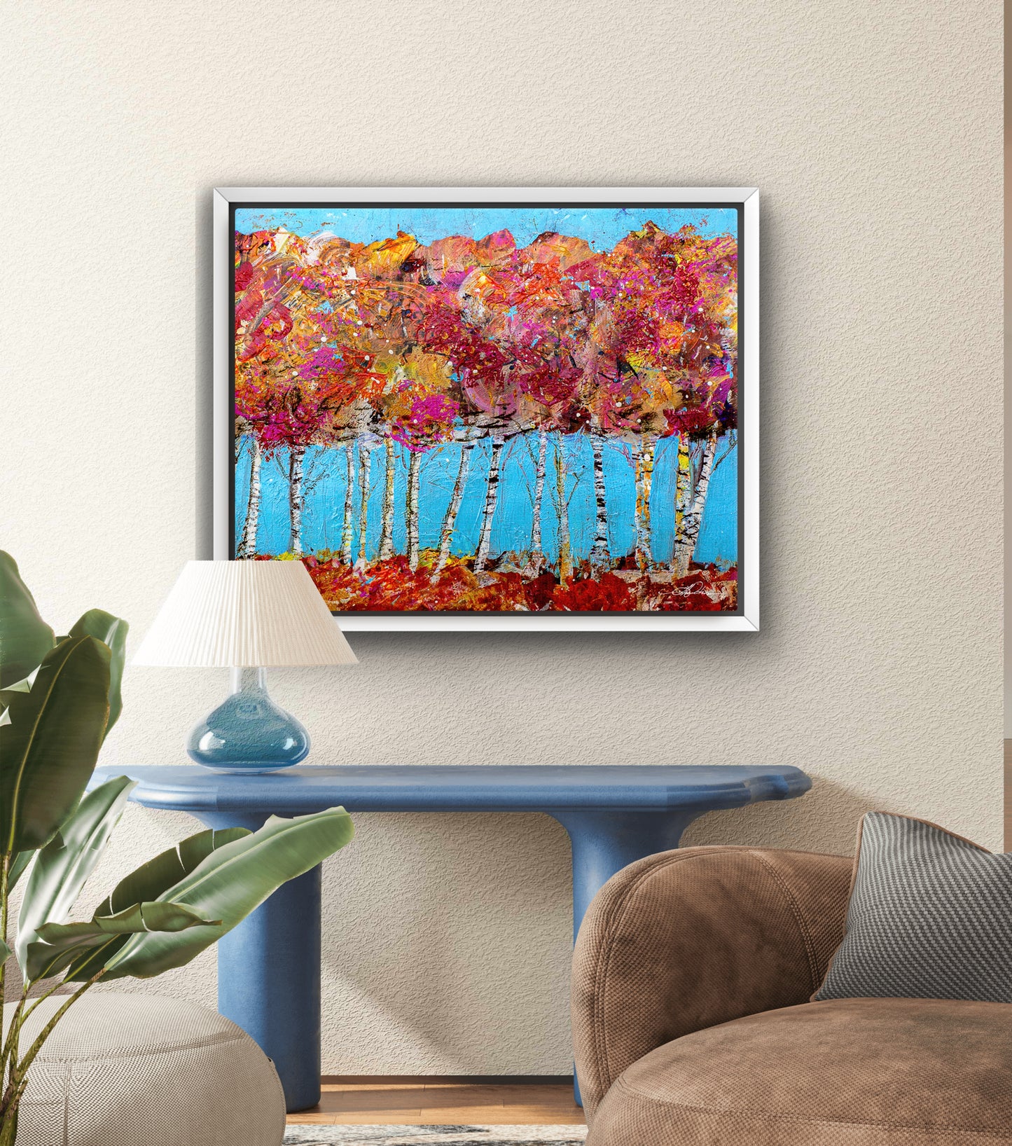 Radiance of Autumn Fine Art Canvas Print