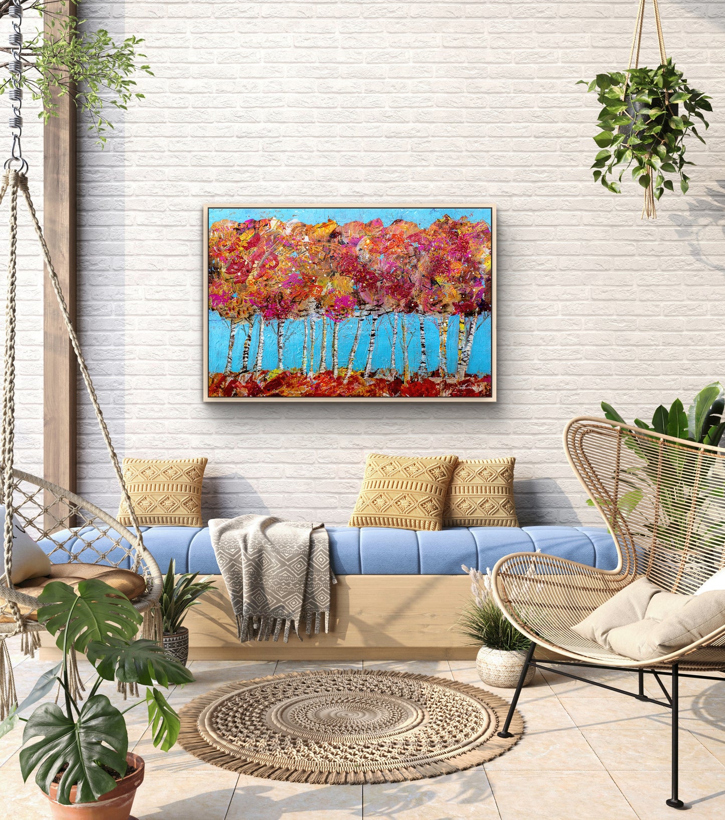 Radiance of Autumn Fine Art Canvas Print