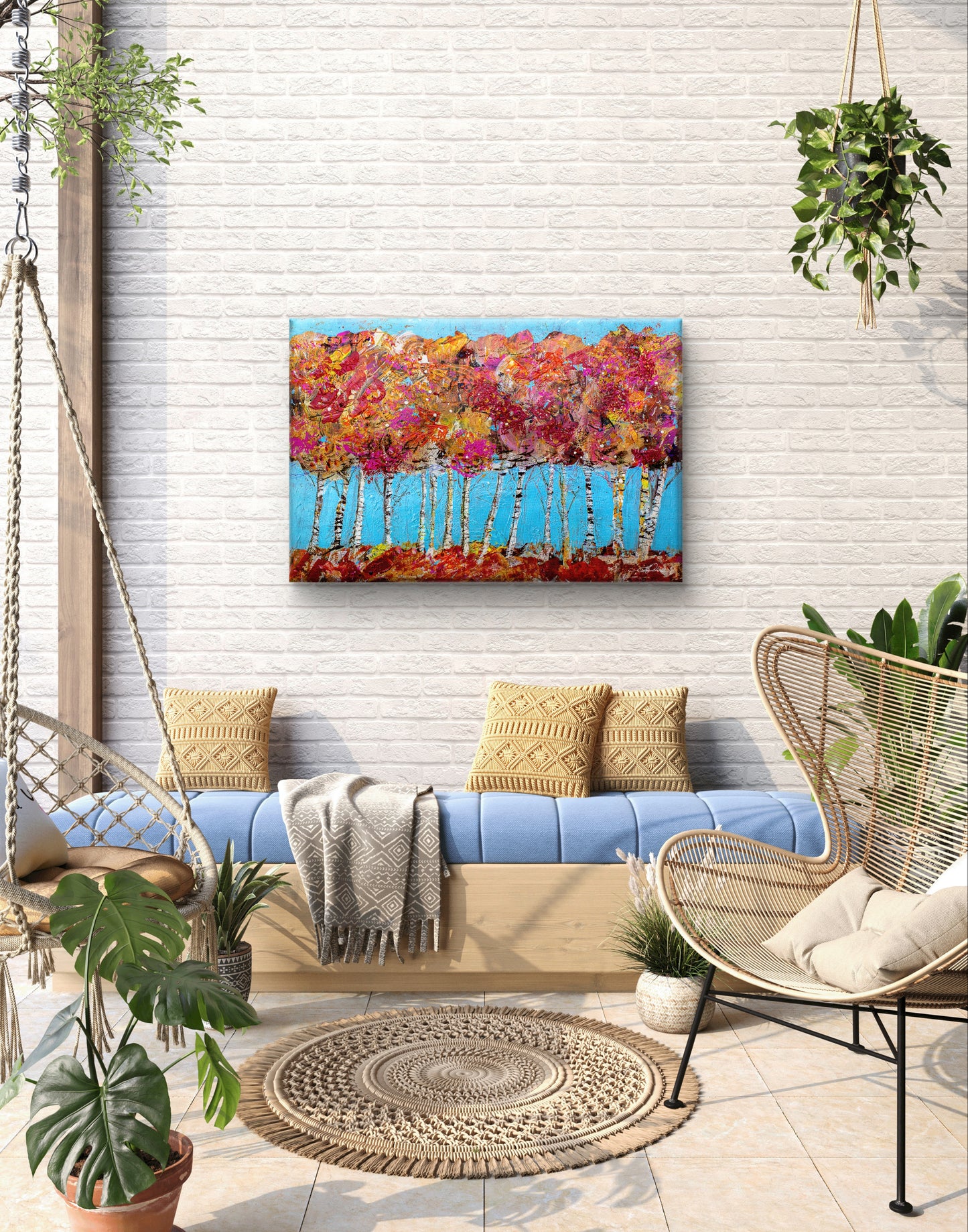 Radiance of Autumn Fine Art Canvas Print