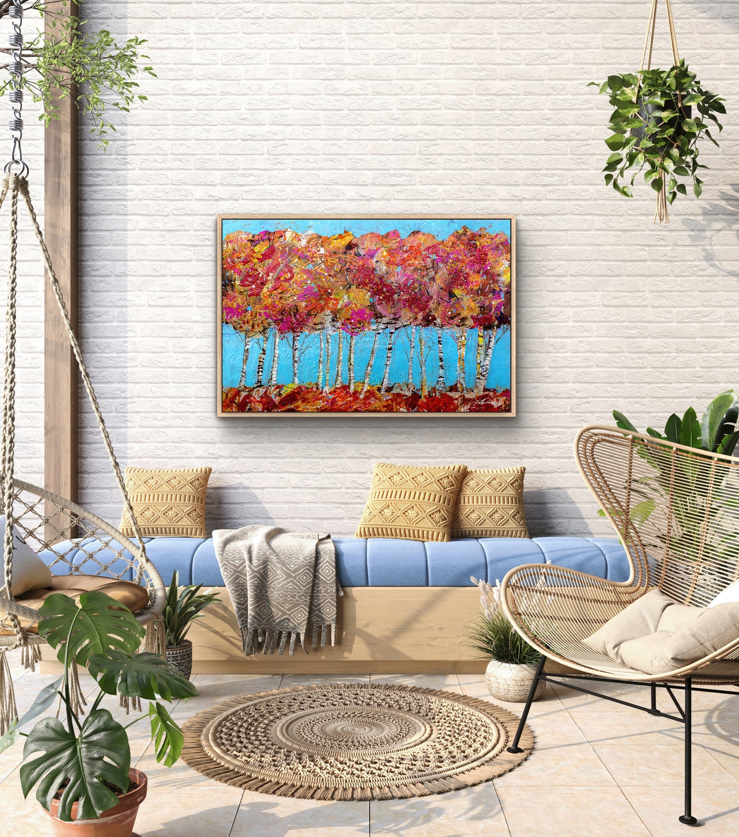 Radiance of Autumn Fine Art Canvas Print