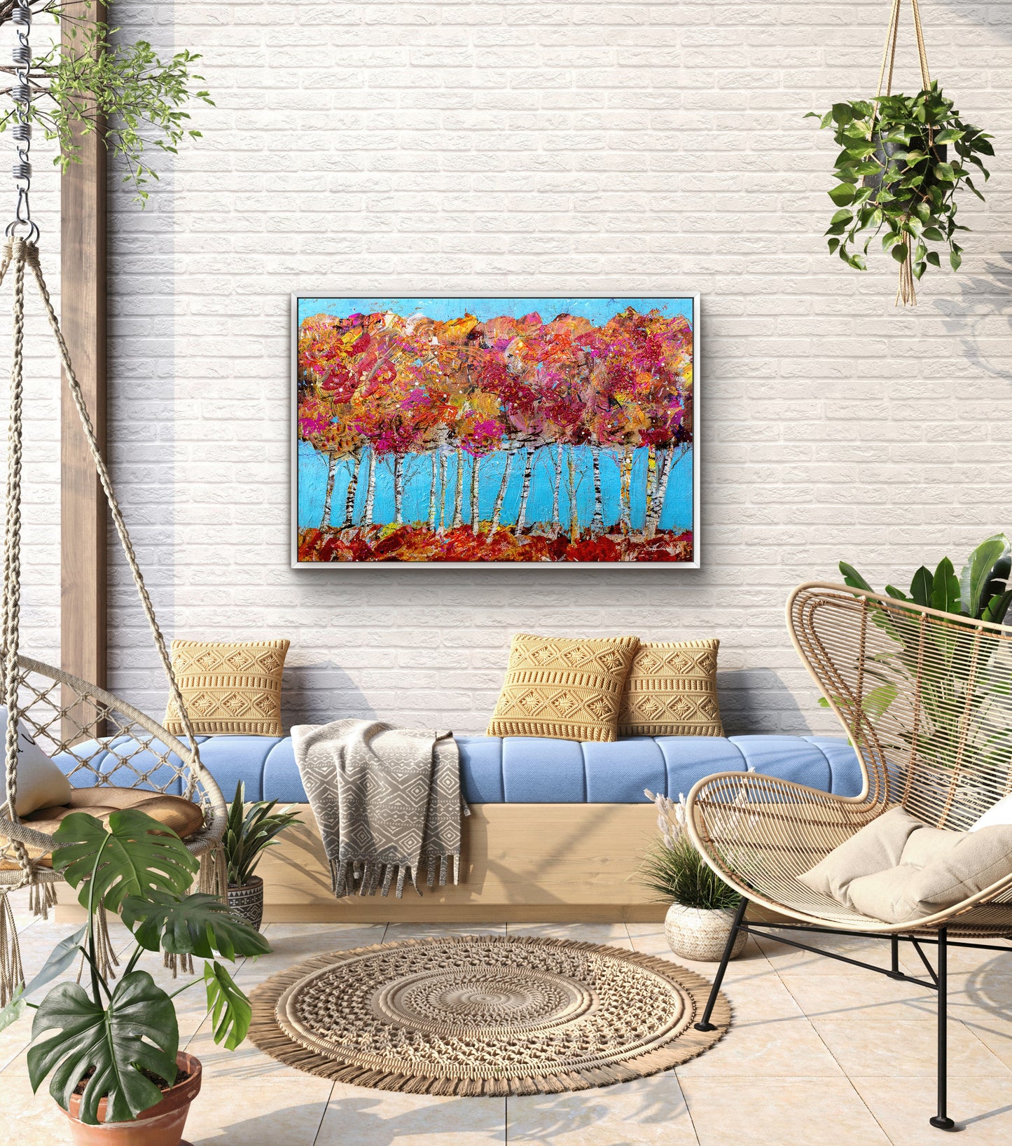 Radiance of Autumn Fine Art Canvas Print