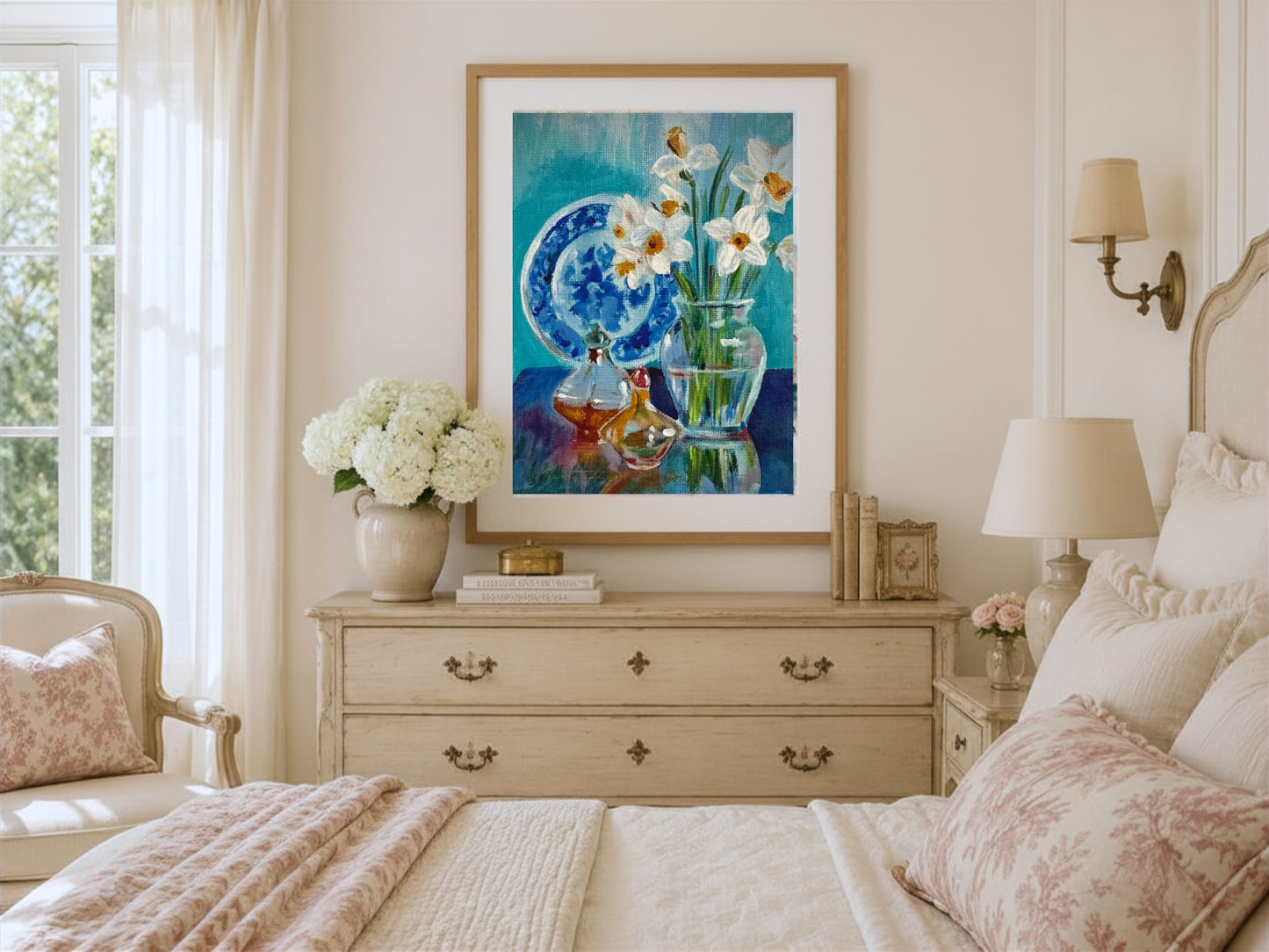 Morning Joy Fine Art Giclée | Original Daffodil Still Life Painting | Christian Fine Art by Lori Anderson-Datus