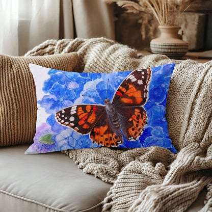 Monarch's Serenade Artisan Lumbar Pillow Case