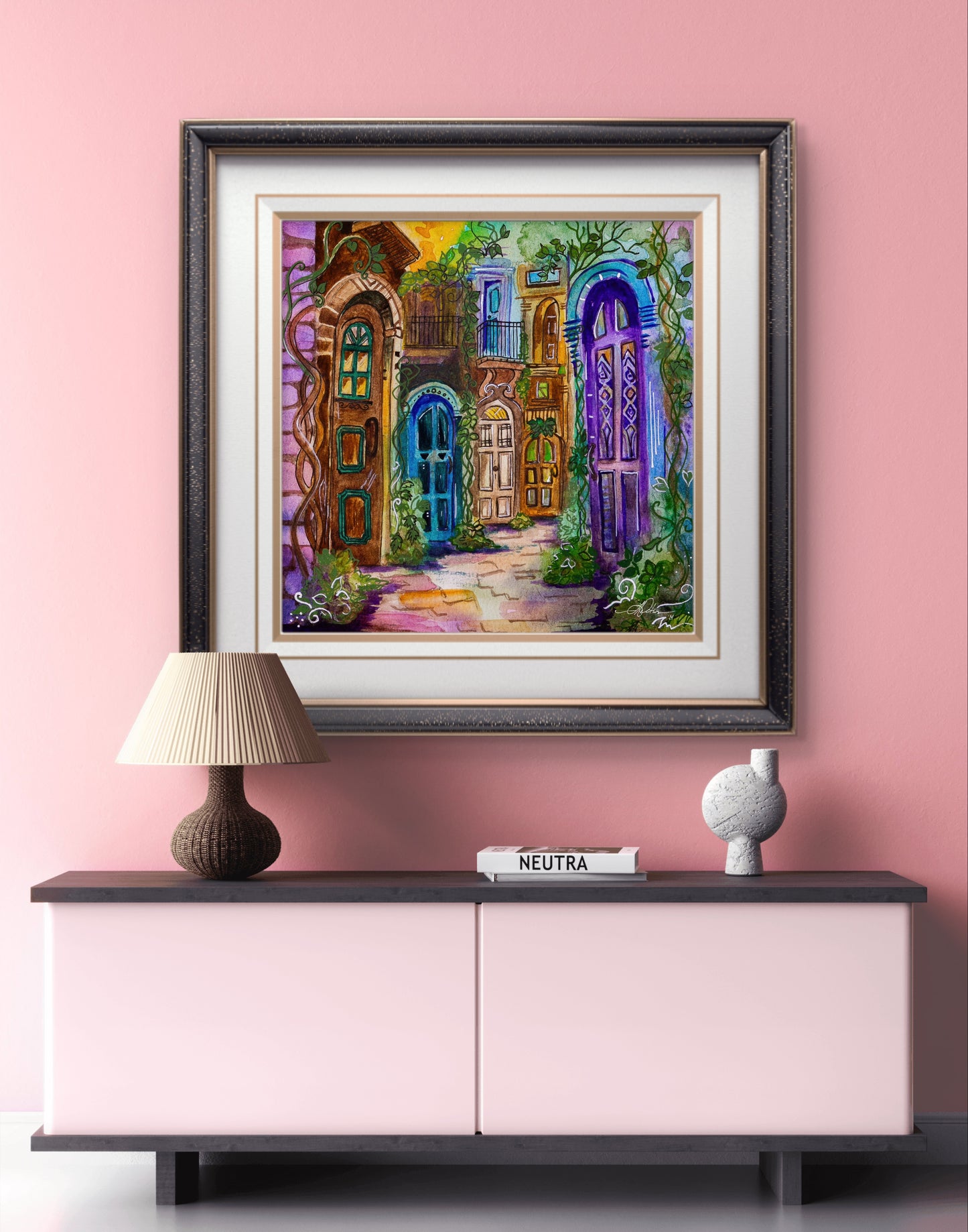 Ask, Seek, Knock Fine Art Giclée Print