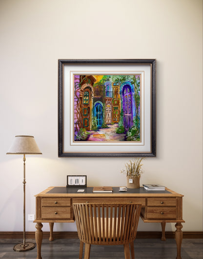 Ask, Seek, Knock Fine Art Giclée Print