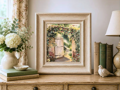 Invitation Fine Art Giclée Print | Christian Garden Gate Wall Art | Lori Datus Fine Art