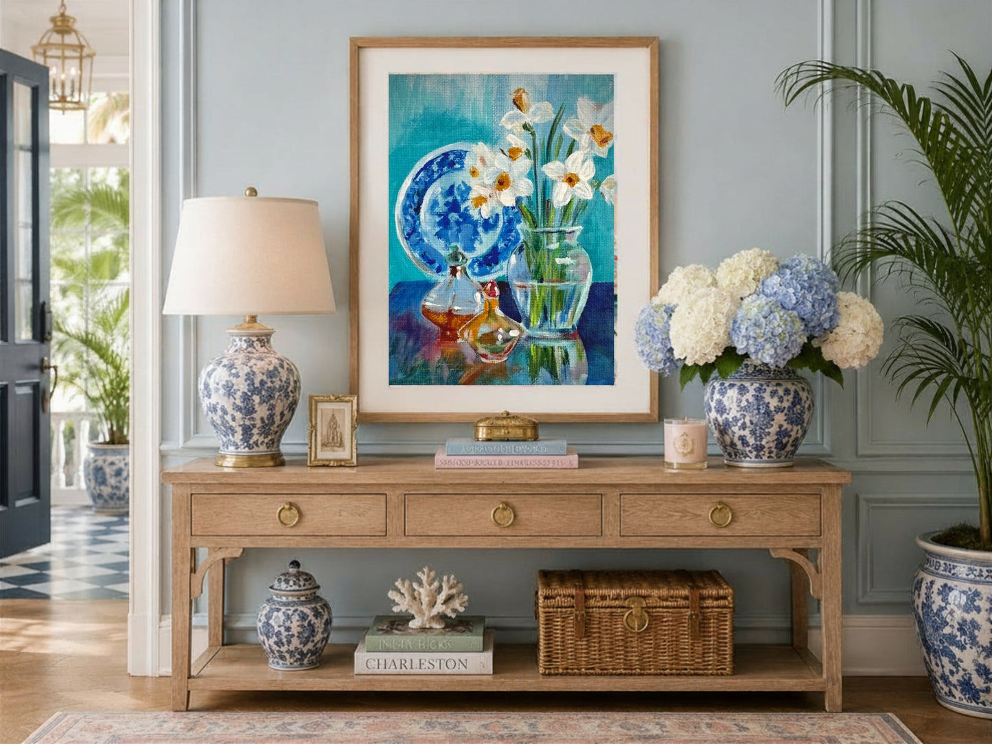 Morning Joy Fine Art Giclée | Original Daffodil Still Life Painting | Christian Fine Art by Lori Anderson-Datus