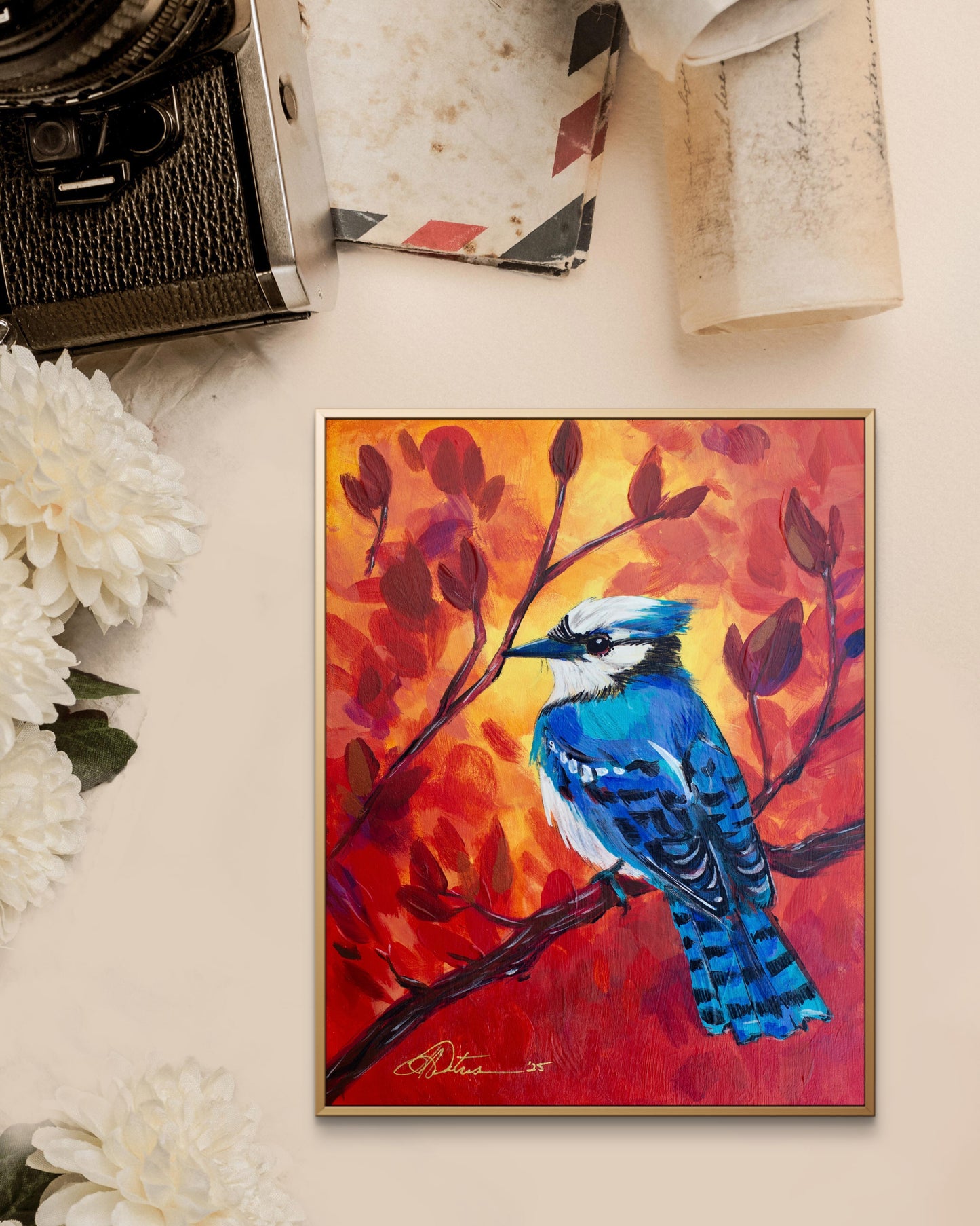 Ever in His Sight - Original Acrylic on Wood Panel