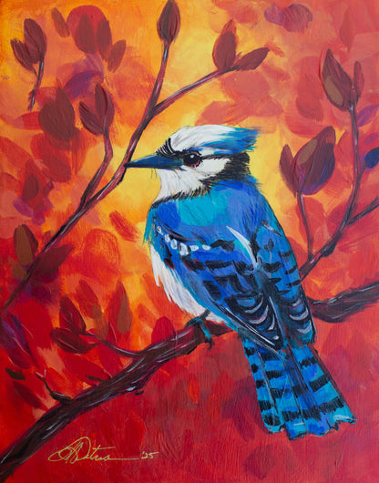 Ever in His Sight - Original Acrylic on Wood Panel
