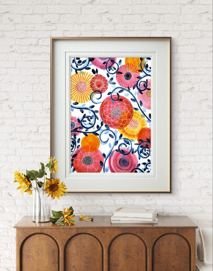 Flourish I - Fine Art Giclée Print
